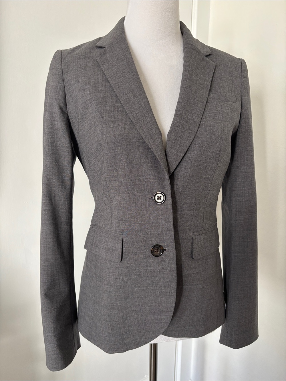 Banana Republic Gray Blazer - Size 4